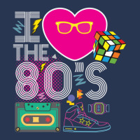 I Heart The 80's Eighties Men Denim Jacket | Artistshot