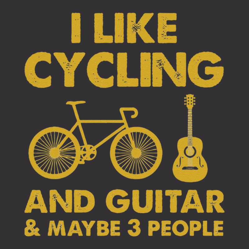 I Just Like Cycling And Bass Guitar And Maybe 3 People Vintage Short | Artistshot