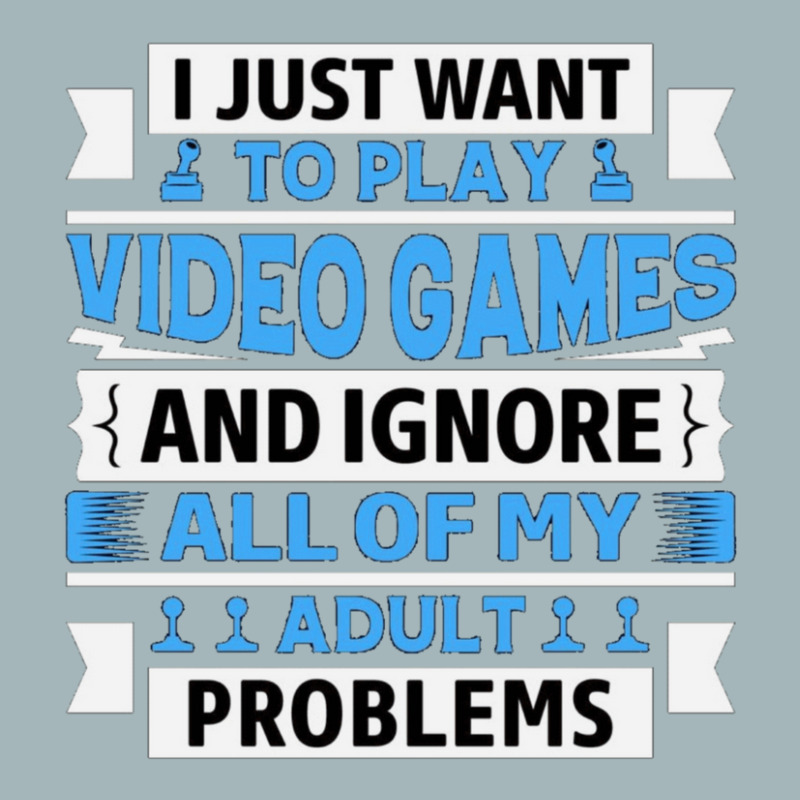 I Just Want To Play Video Games And Ignore All Of My Adult Problems 1 Unisex Sherpa-lined Denim Jacket | Artistshot