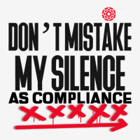 Don’t Mistake My Silence As Compliance Graphic Red Arrow Xx Adjustable Cap | Artistshot