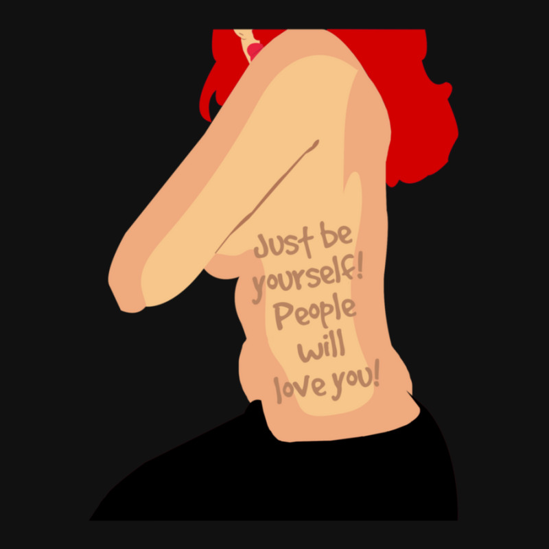 Just Be Yourself People Will Love You! Graphic T-shirt by nejisaamer | Artistshot