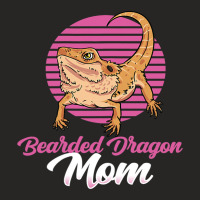 Womens Pet Bearded Dragon Gift Cute Bearded Dragon Mom Ladies Fitted T-shirt | Artistshot