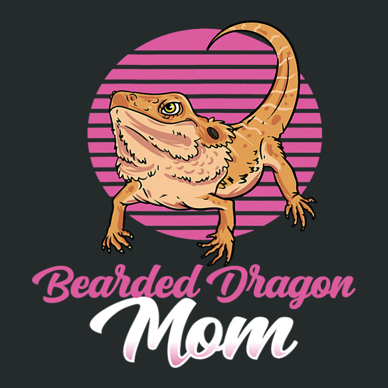 Womens Pet Bearded Dragon Gift Cute Bearded Dragon Mom Women's Triblend Scoop T-shirt by MELISSABISHOP | Artistshot