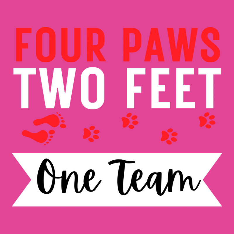 Dog Agility Four Paws Two Feet One Team T-Shirt by andeekngueloc | Artistshot