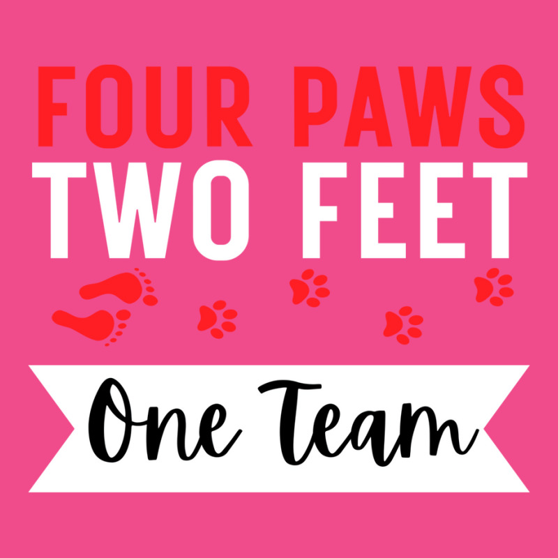 Dog Agility Four Paws Two Feet One Team Crewneck Sweatshirt by andeekngueloc | Artistshot