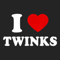 The Cool I Love Twinks Funny Trend T Shirt 3/4 Sleeve Shirt | Artistshot