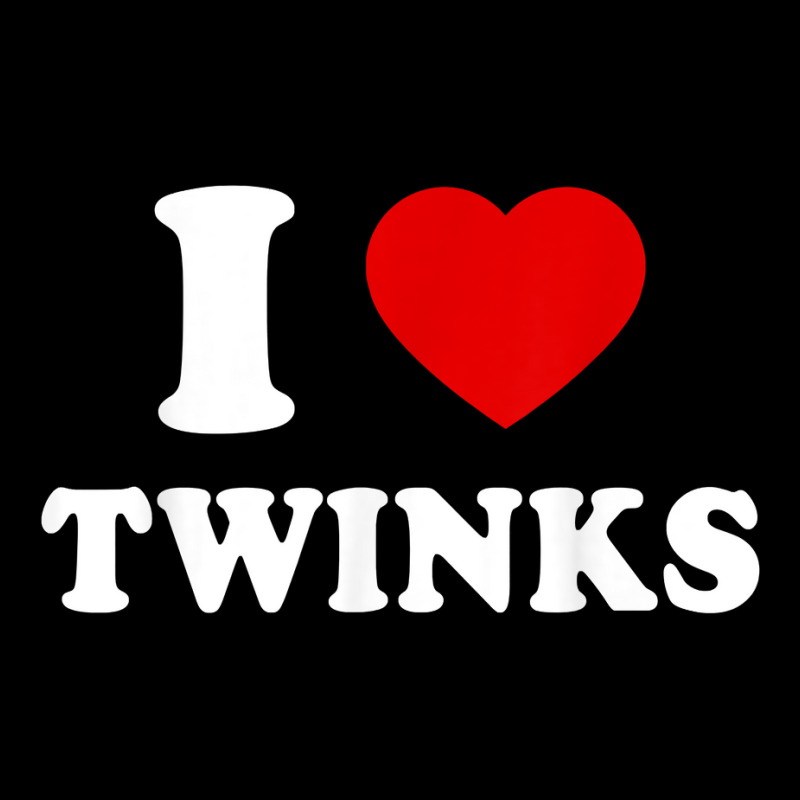 The Cool I Love Twinks Funny Trend T Shirt Fleece Short | Artistshot