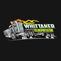 Whittaker Transport Cartoon Over The Road Semi Truck T Shirt Active Duffel | Artistshot