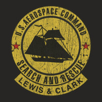 U.s.a.c. Lewis & Clark Crew Insignia Ladies Fitted T-shirt | Artistshot