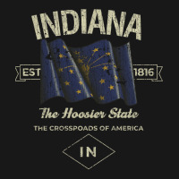 Indiana Hoosiers 1816 Flannel Shirt | Artistshot