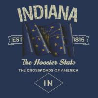 Indiana Hoosiers 1816 Men Denim Jacket | Artistshot