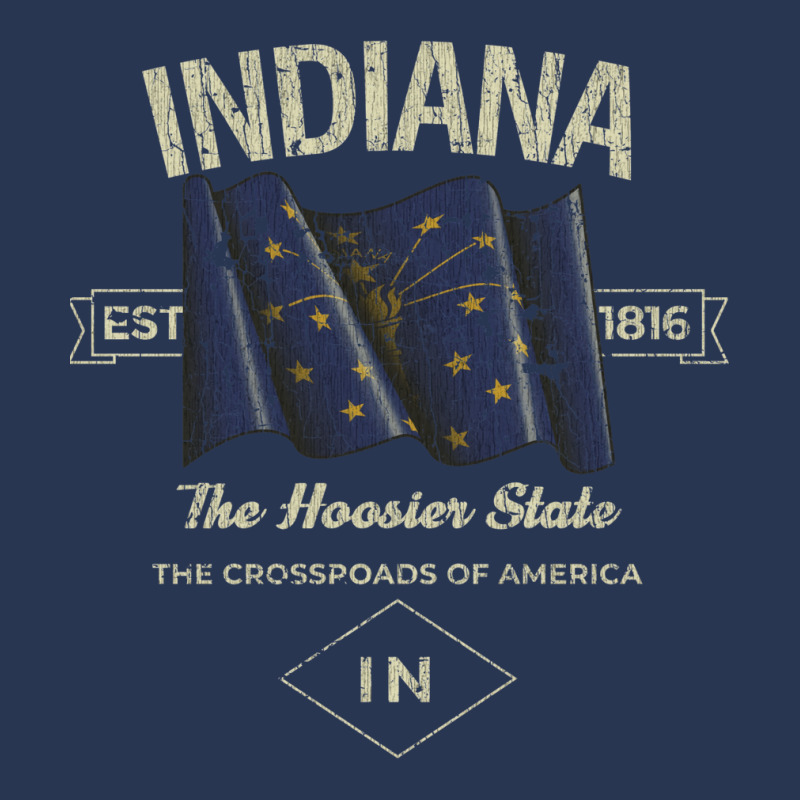 Indiana Hoosiers 1816 Men Denim Jacket | Artistshot