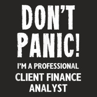 Client Finance Analyst T Shirt Ladies Fitted T-shirt | Artistshot