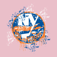 Islanders Splatter Adjustable Cap | Artistshot