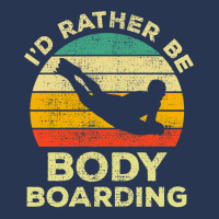 I’d Rather Be Body Boarding Bodyboarding Vintage Gift For Body Board Men Denim Jacket | Artistshot