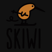 Skiwi Funny Kiwi New Zealand Bird Ski Cartoon Graphic T-shirt | Artistshot