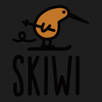 Skiwi Funny Kiwi New Zealand Bird Ski Cartoon Classic T-shirt | Artistshot