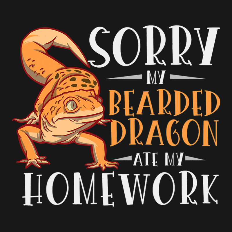 Sorry My Bearded Dragon Ate My Homework Funny (c) 1 Flannel Shirt by XAVIERESPREE | Artistshot