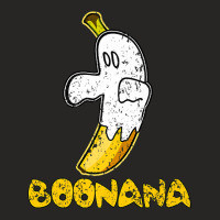 Funny Cute Distressed Ghost Fruit Banana Boonana Tee Ladies Fitted T-shirt | Artistshot