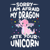 Sorry My Dragon Ate Your Unicorn 2 Men Denim Jacket | Artistshot