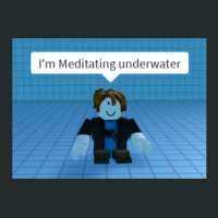 I'm Meditating Underwater 1 Women's Triblend Scoop T-shirt | Artistshot