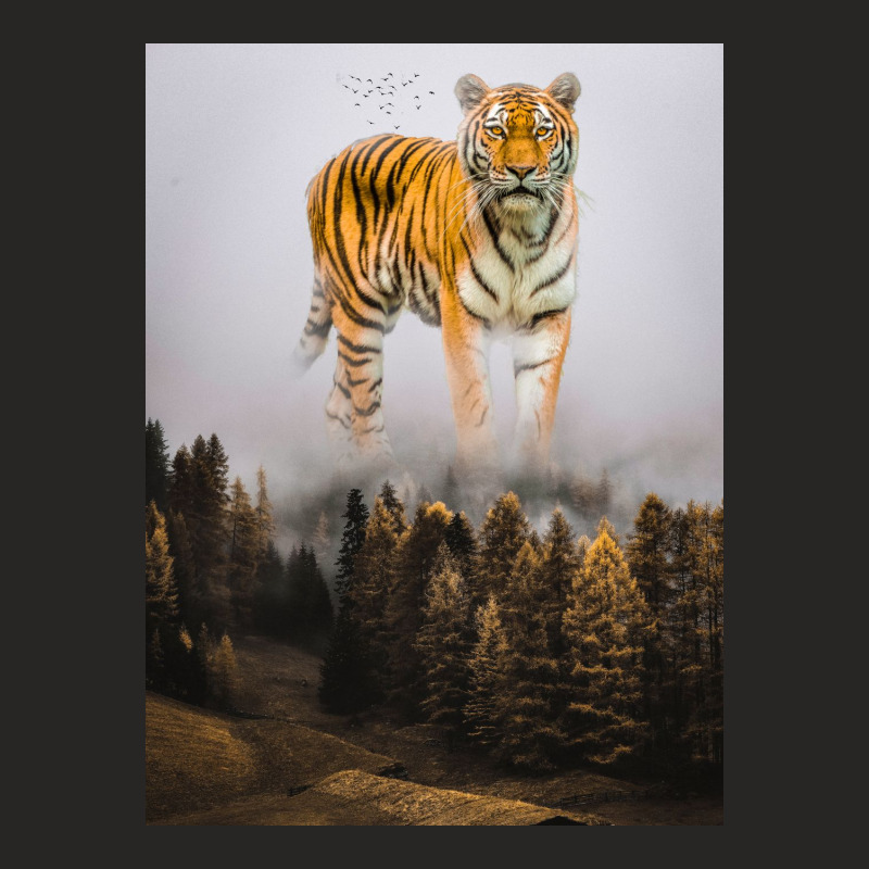 Tiger Ladies Fitted T-Shirt by josef.psd | Artistshot