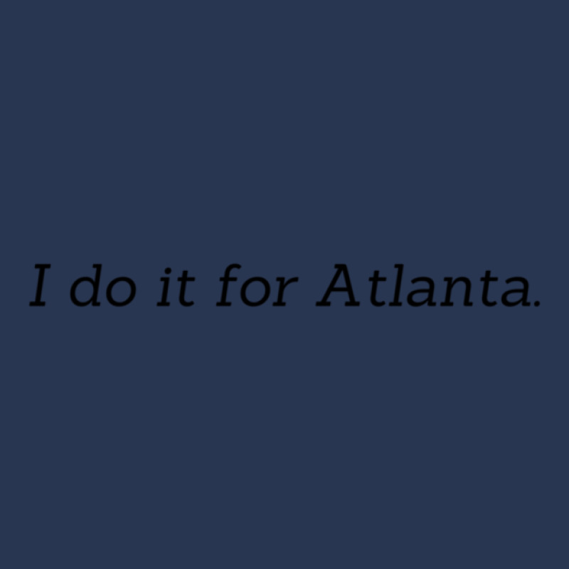 I Do It For Atlanta 1 11 Men Denim Jacket | Artistshot