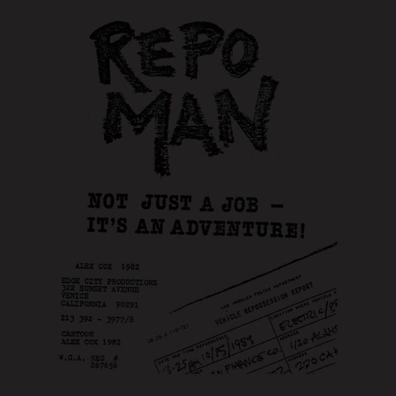 Repo Man T-shirt | Artistshot