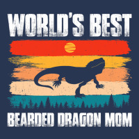 Worlds Best Bearded Dragon Mom Reptile Lizard Gecko Mom Men Denim Jacket | Artistshot