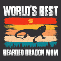 Worlds Best Bearded Dragon Mom Reptile Lizard Gecko Mom Vintage Short | Artistshot