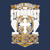 Gregg Name God Found Strongest Named Men Denim Jacket | Artistshot