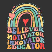 Believer Motivator Innovator Educator Womens Teachers Baby Bodysuit | Artistshot