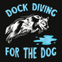 For The Dog Dog Jumping Canine Water Sport Dock Diving T Shirt Scorecard Crop Tee | Artistshot