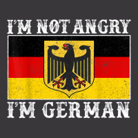 I'm Not Angry I'm German Funny Germany Flag Oktoberfest Gift T Shirt Ladies Curvy T-shirt | Artistshot