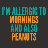 Limited Edition I'm Allergic To Mornings And Also Peanuts Champion Hoodie | Artistshot