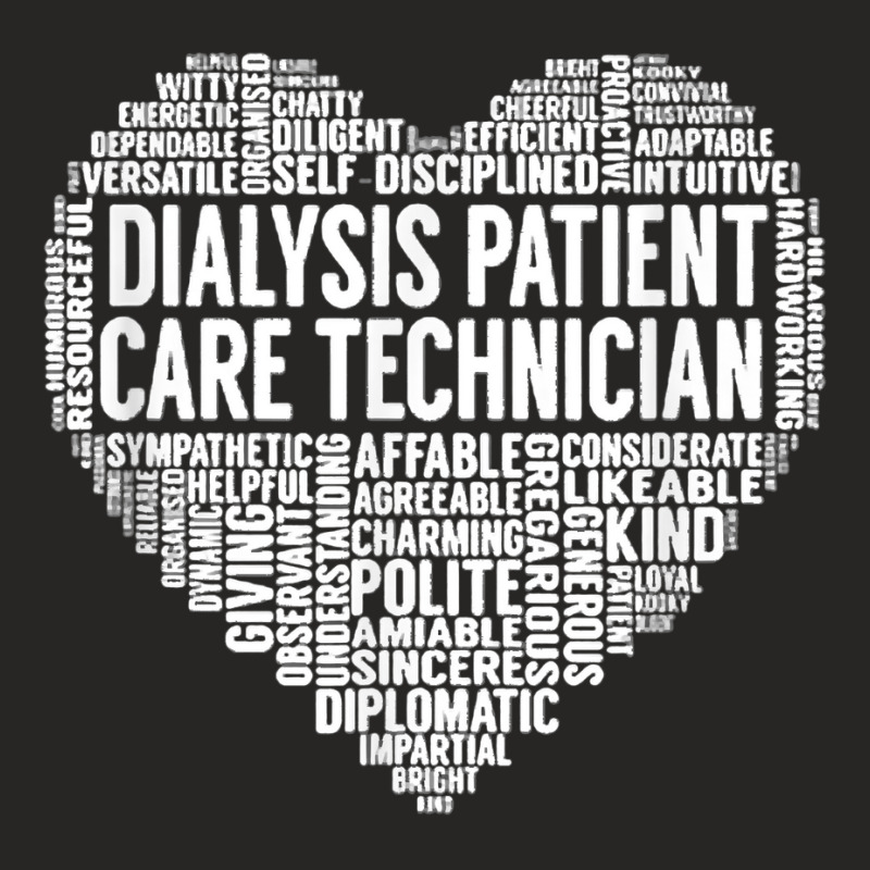 Dialysis Patient Care Technician Heart T Shirt Ladies Fitted T-Shirt by simonettemjnn | Artistshot