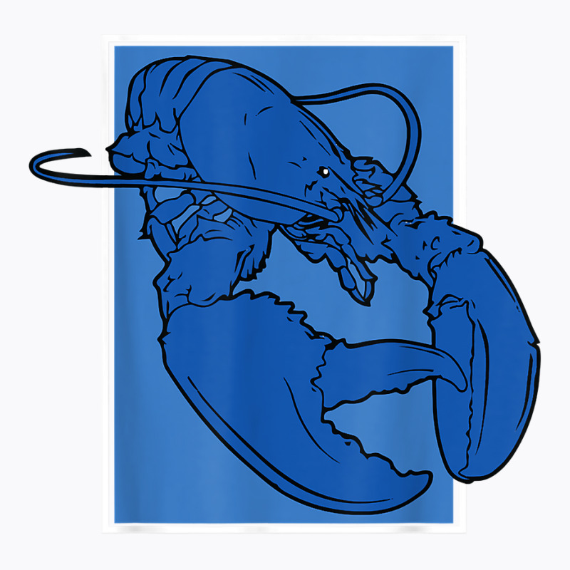 Funny Jumpscare Lobster Meme Blue Crustacean T Shirt T-shirt | Artistshot