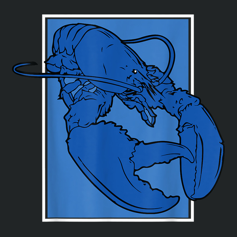 Funny Jumpscare Lobster Meme Blue Crustacean T Shirt Duffel Bag | Artistshot