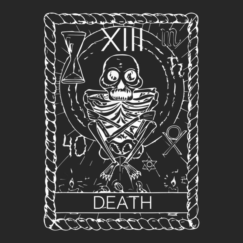 Vintage Occult Death Tarot Card Satanic Witchcraft Design T Shirt Women's Pajamas Set by mauthe | Artistshot