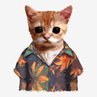 El Gato Meme Cat Cute Funny Elgato Wearing Hawaiian Shorts T Shirt Motorcycle License Plate | Artistshot