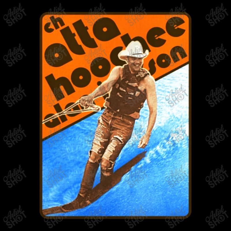 Alan Jackson Chattahoochee Waterskiing Retro Women's V-Neck T-Shirt by Vanode Art | Artistshot