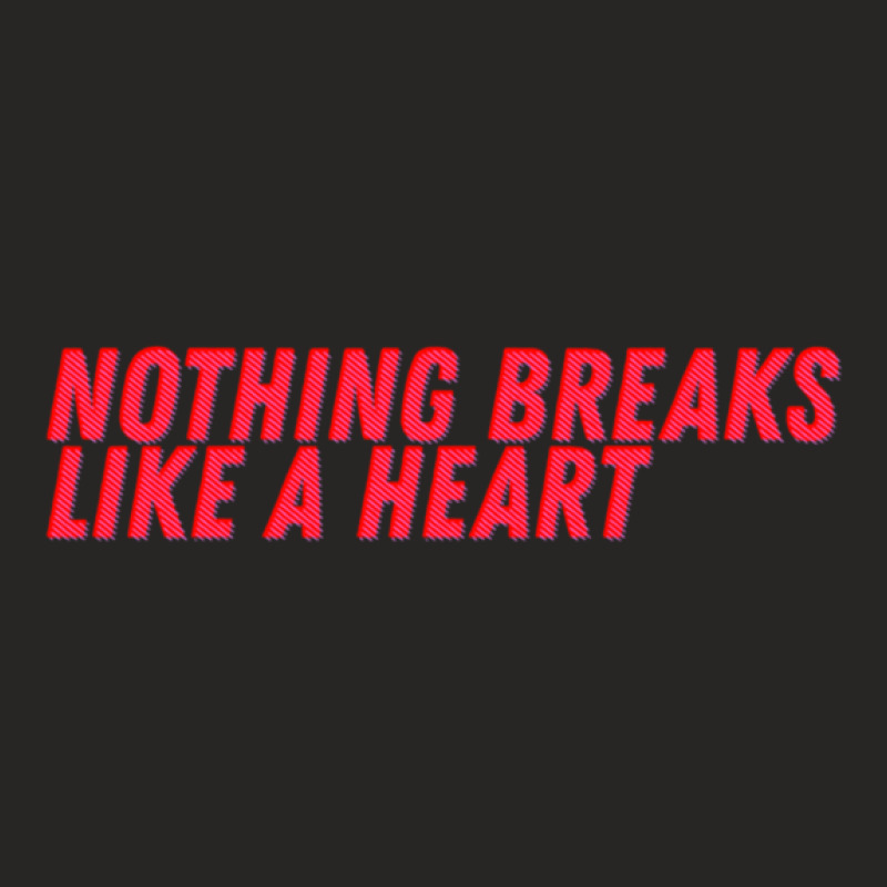 Nothing Breaks Like A Heart 5 Ladies Fitted T-Shirt by LynneVickie | Artistshot