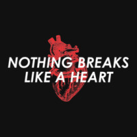 Nothing Breaks Like A Heart Graphic T-shirt | Artistshot