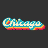 Trending Chicago Retro Vintage Sunset Aesthetic Typography Baby Bodysuit | Artistshot