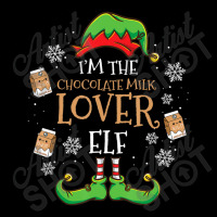 Im The Chocolate Milk Lover Elf Christmas Cropped Hoodie | Artistshot