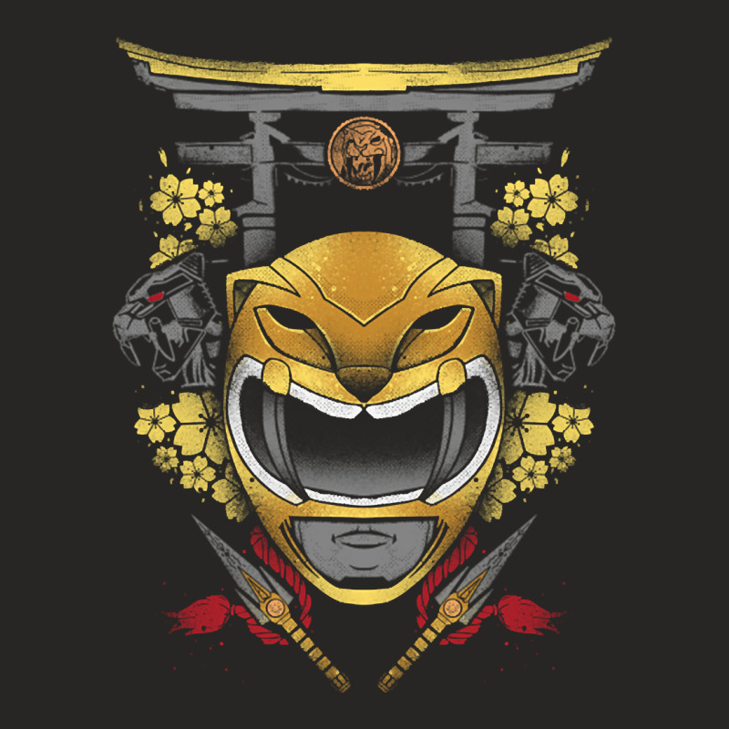 Hot Trend Yellow Ranger (2) Ladies Fitted T-Shirt by michaelyounger19 | Artistshot