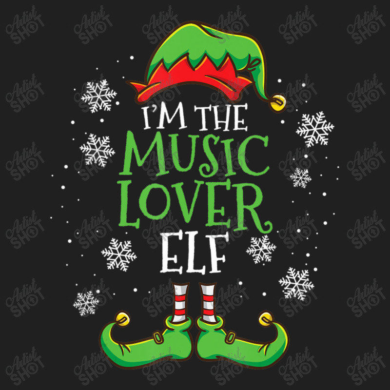 Im The Music Lover Elf Christmas Ladies Polo Shirt by namnguyen | Artistshot