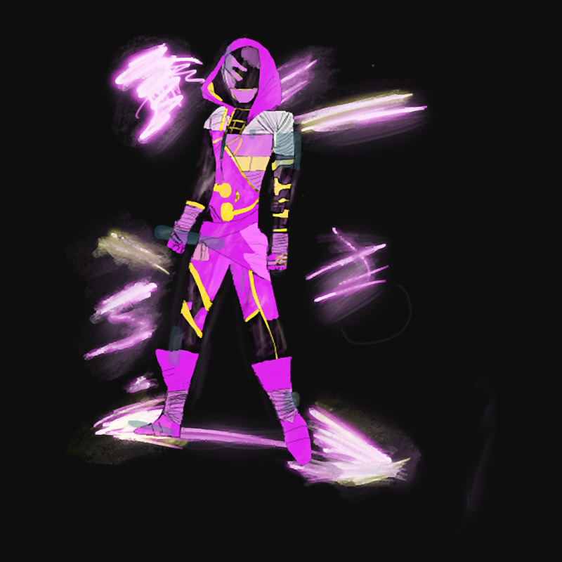 Trending Solar Ranger Violet (glow) Crop Top by haodinhvan1 | Artistshot