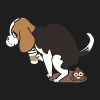 Limited Edition Coffee Makes Me Poop Beagle Classic T-shirt | Artistshot