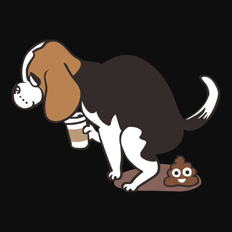 Limited Edition Coffee Makes Me Poop Beagle Crop Top by hongquangd | Artistshot